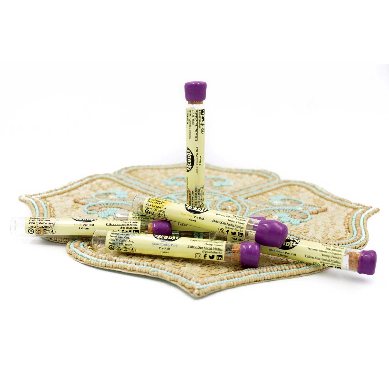 good vibe cbd hemp pre roll preroll
