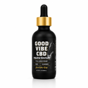 Good Vibe CBD 3000mg full spectrum equine tincture for horses