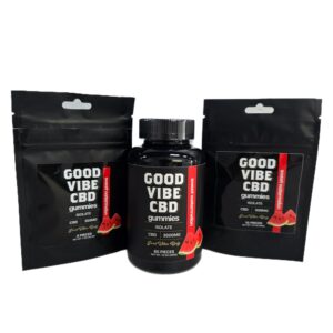 Good Vibe CBD Isolate Vegan Gummies